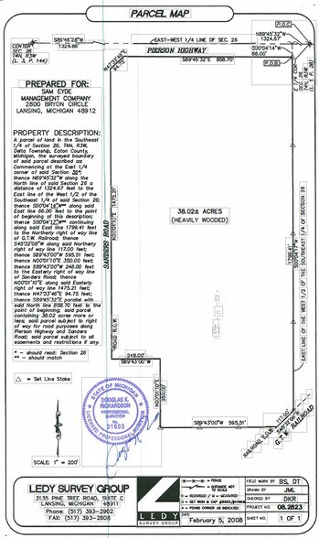 More Photos Of Pierson Hwy @ Sanders Rd, Lansing Land For Sale
