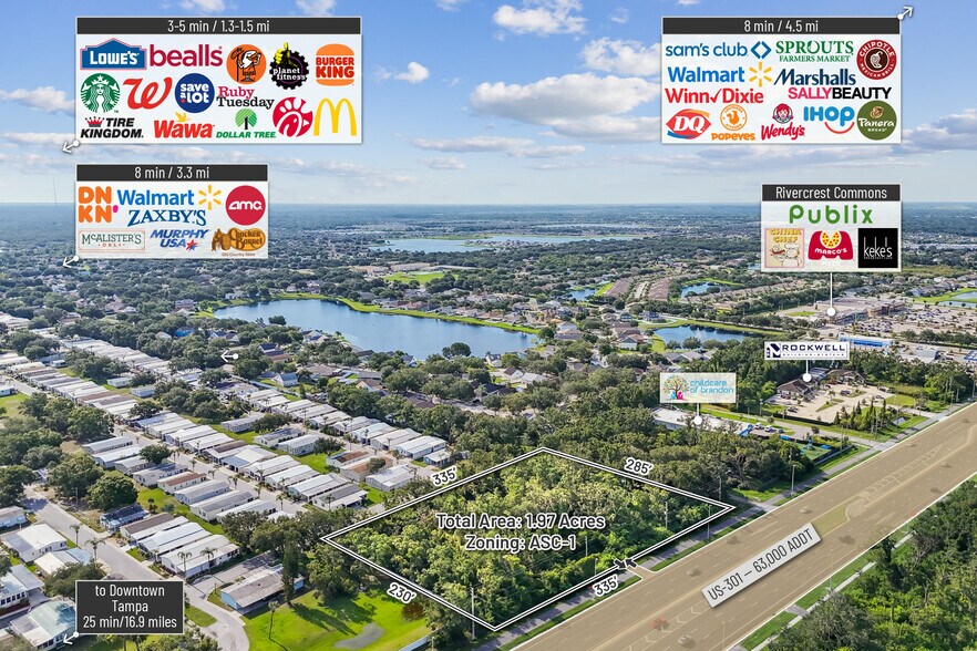 More Photos Of 11218 US 301, Riverview Land For Sale