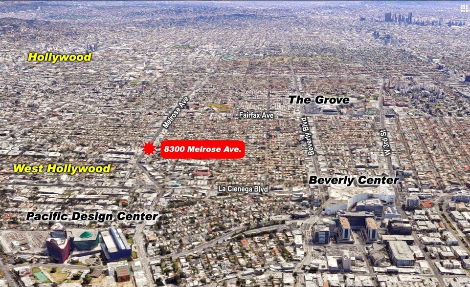 More Photos Of 8302 Melrose Ave, Los Angeles Storefront Retail Office For Lease