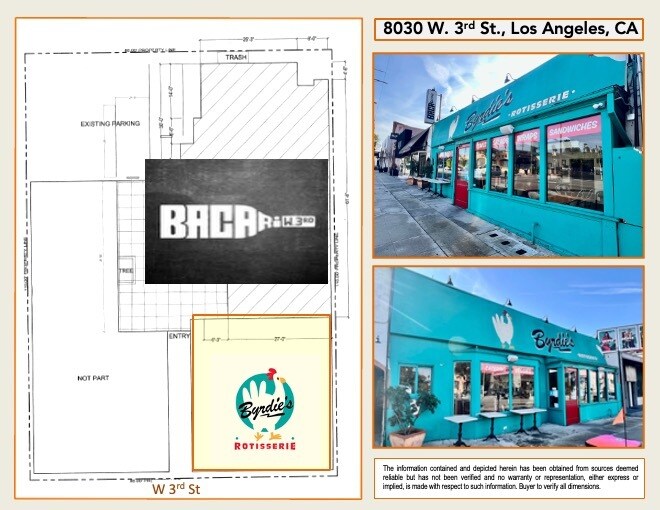 More Photos Of 8030 W 3rd St, Los Angeles Restaurant For Lease