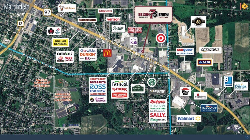 More Photos Of 1600 N Central Ave, Marshfield General Retail For Sale