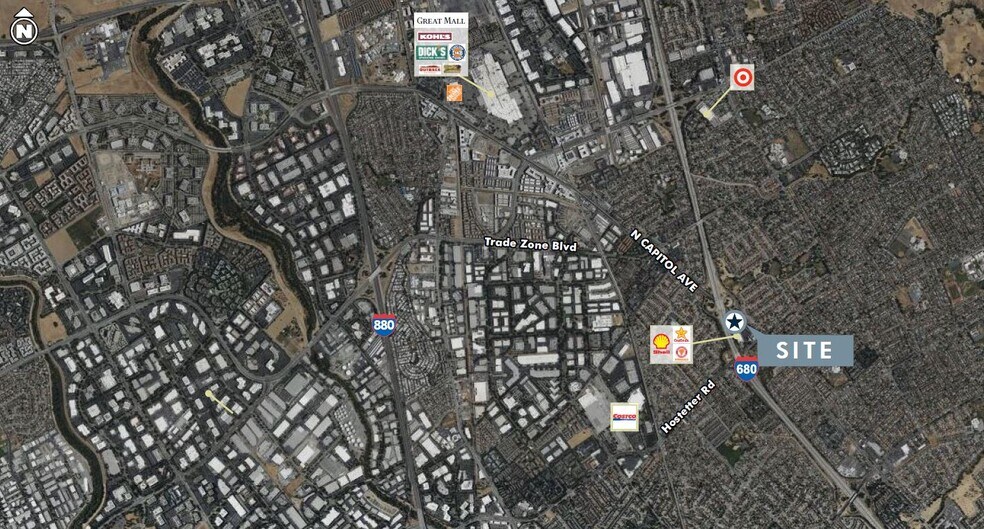 More Photos Of 1699 N Capitol Ave, San Jose General Retail For Sale