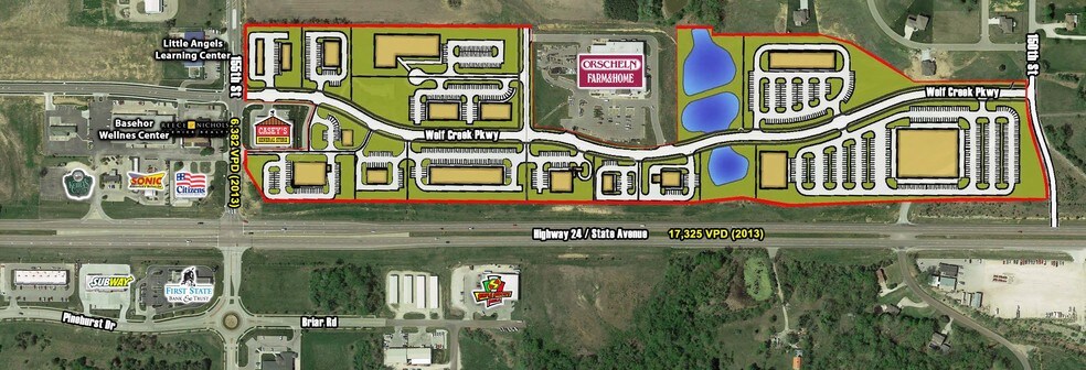 Primary Photo Of N 150th & 155th St, Basehor Land For Sale