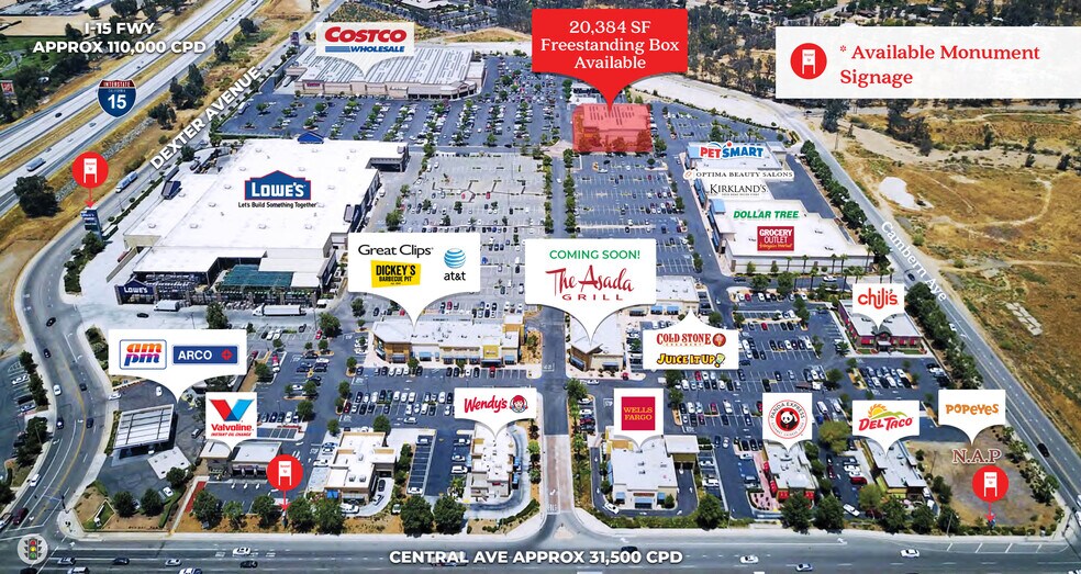 More Photos Of 29225 Central Ave, Lake Elsinore Freestanding For Lease