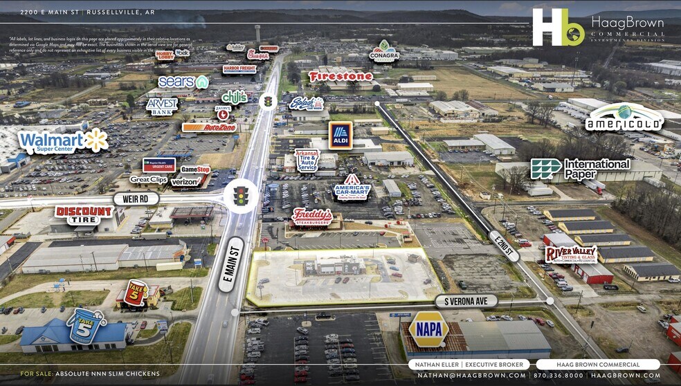 More Photos Of 2200 E Main St, Russellville Fast Food For Sale