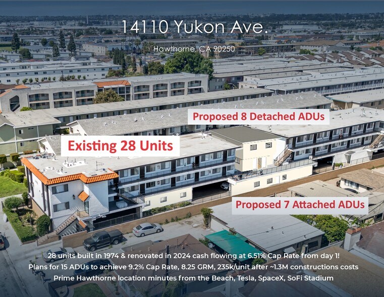 Primary Photo Of 14110 Yukon Ave, Hawthorne Apartments For Sale