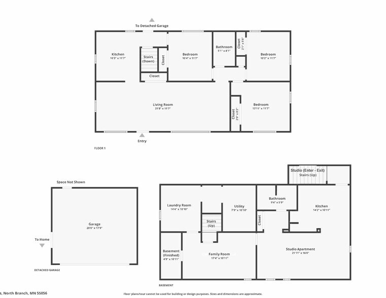 More Photos Of 38804 8th Ave, North Branch Office Residential For Sale