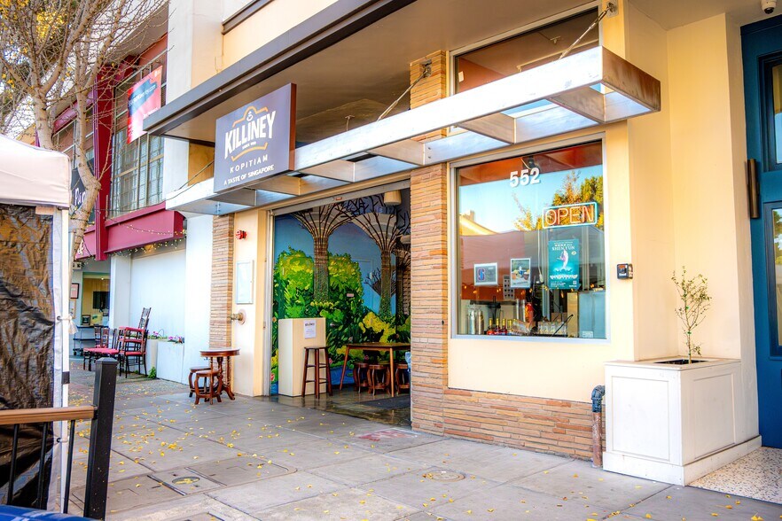 More Photos Of 550-552 Waverley St, Palo Alto Restaurant For Lease