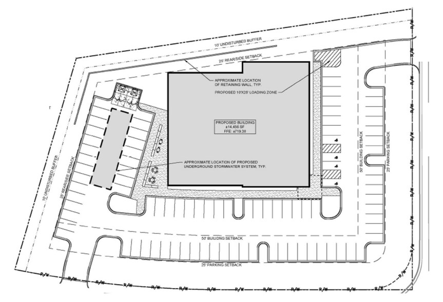More Photos Of 9725 Julian Clark Ave, Huntersville Land For Lease