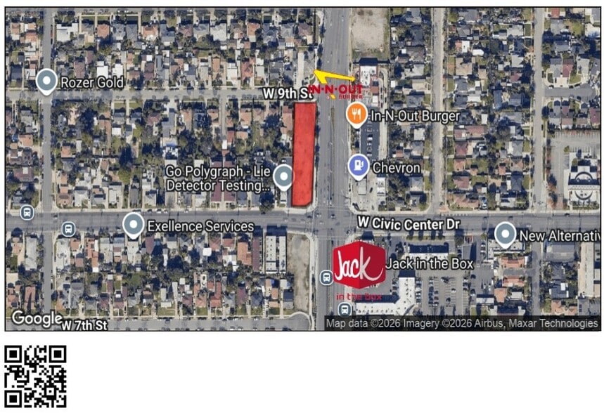 Primary Photo Of 820-828 N Bristol St, Santa Ana Land For Sale