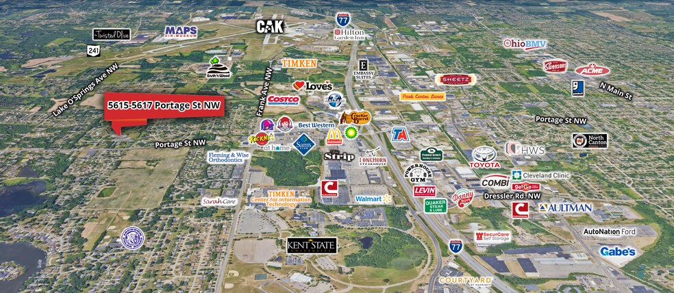 More Photos Of 5617 Portage St NW, North Canton Sports And Entertainment For Sale