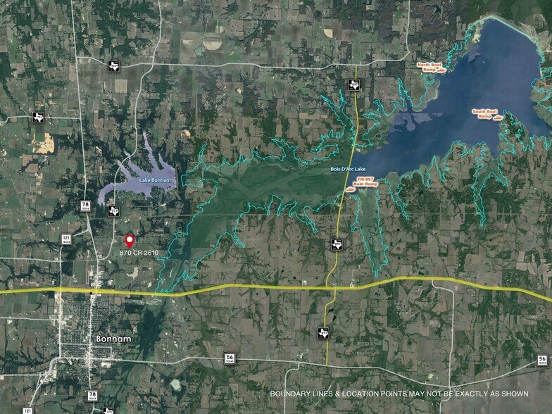More Photos Of 870 County Road 2610, Bonham Land For Sale