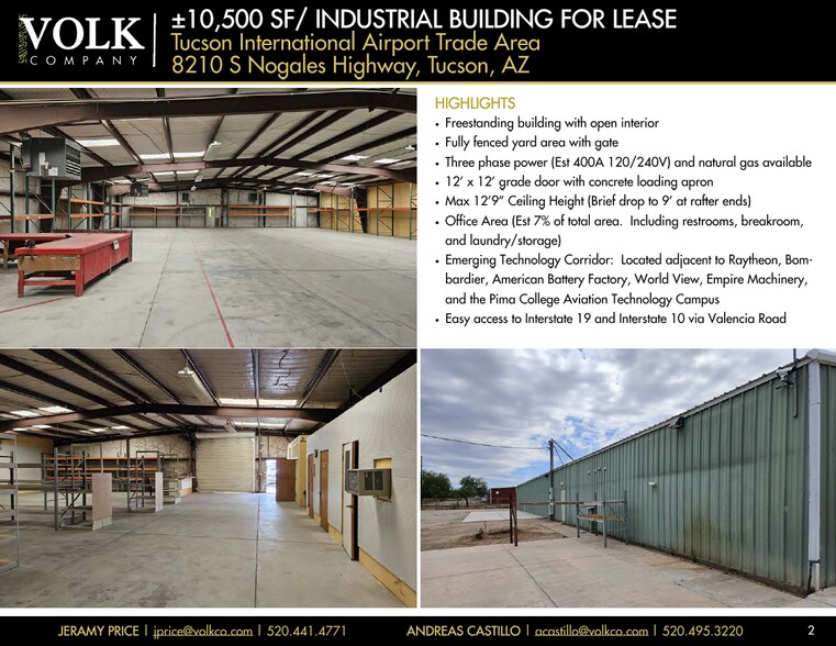 More Photos Of 8210 S Nogales Hwy, Tucson Showroom For Lease