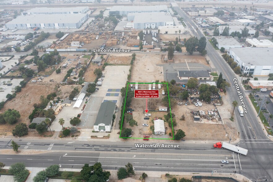 Primary Photo Of 860 S Waterman Ave, San Bernardino Land For Sale