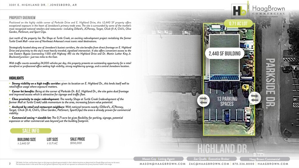 More Photos Of 3301 E Highland Dr, Jonesboro Office For Sale