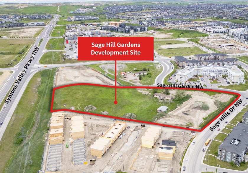 Primary Photo Of 7 Sage Hill Gdns NW, Calgary Land For Sale