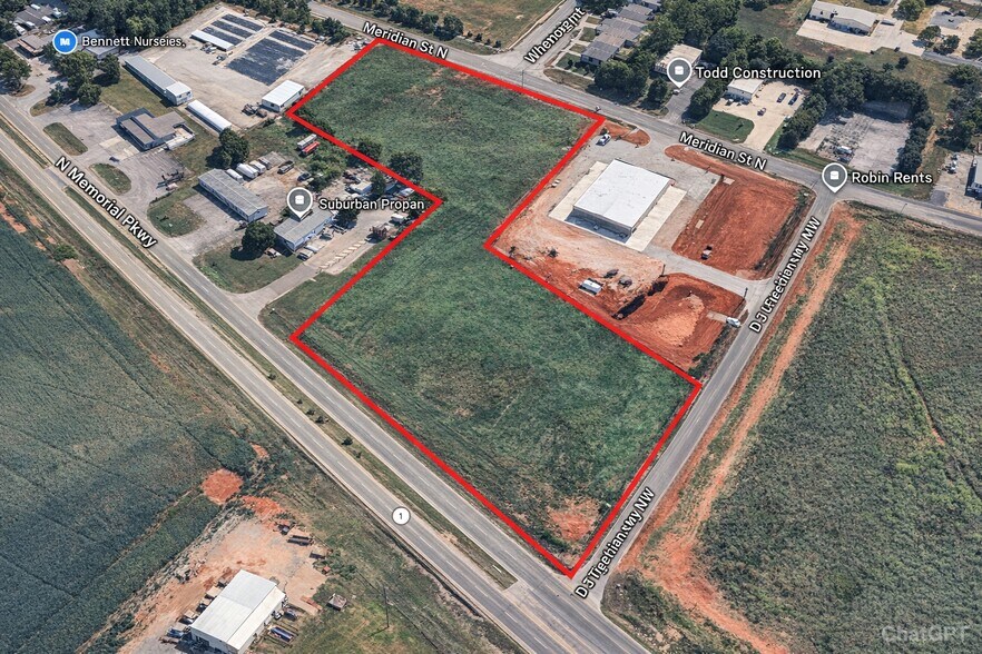 Primary Photo Of 000 Meridian St, Huntsville Land For Sale