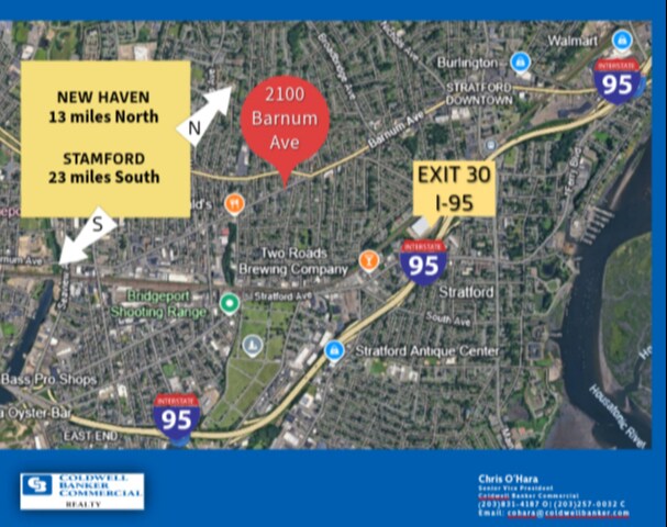 More Photos Of 2100 Barnum Ave, Bridgeport Freestanding For Lease