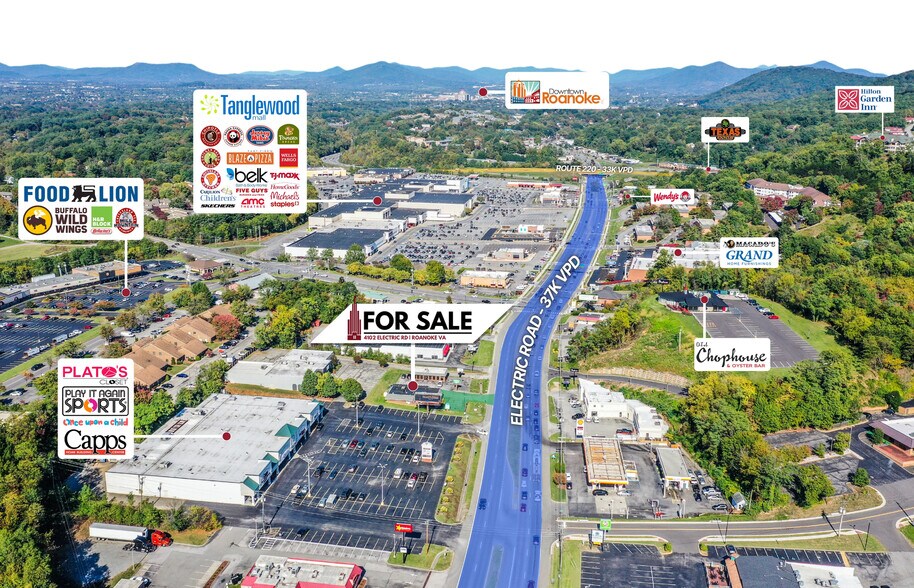 More Photos Of 4102 Electric Rd, Roanoke Freestanding For Sale