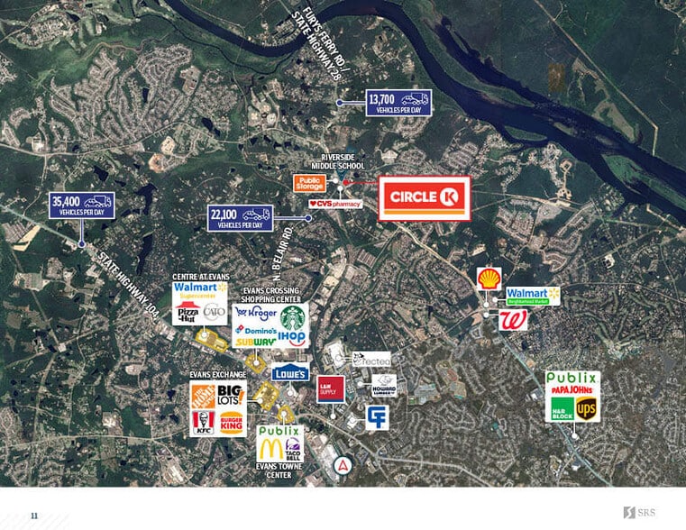 More Photos Of 1045 Furys Ferry Rd, Evans Convenience Store For Sale