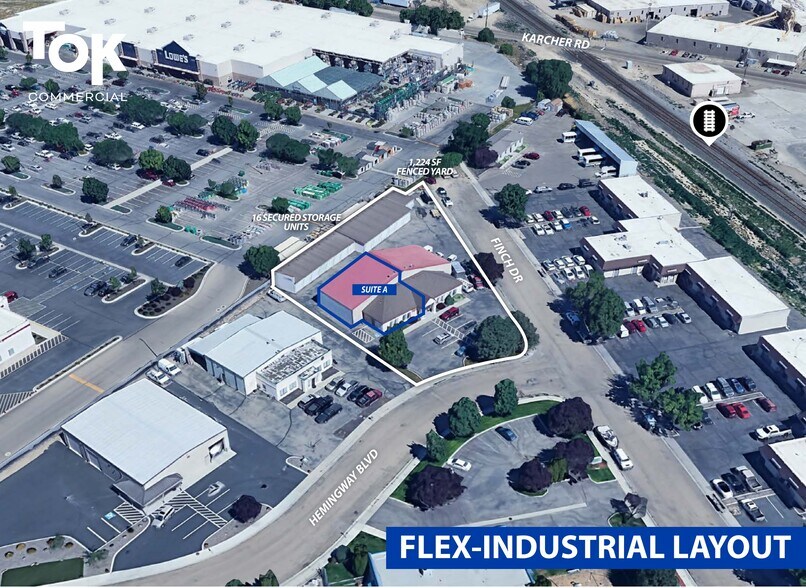 More Photos Of 2023-2025 Bingham Dr, Nampa Warehouse For Lease