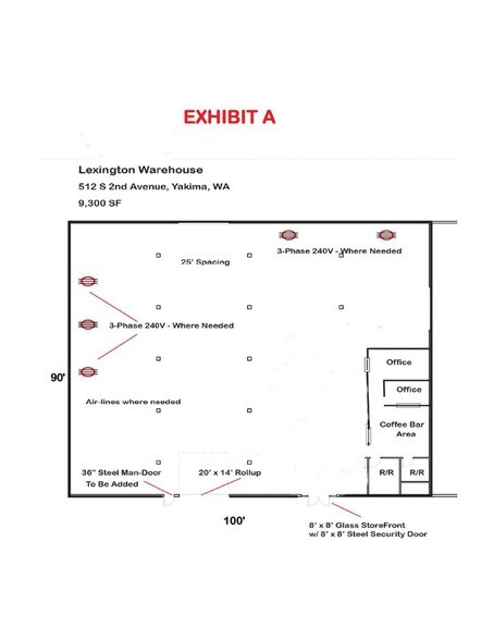 More Photos Of 512 S 2nd Ave, Yakima Warehouse For Lease