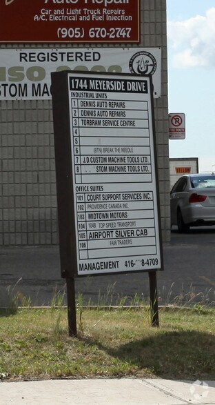 More Photos Of 1744 Meyerside Dr, Mississauga Service For Lease