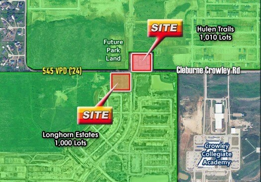 More Photos Of Hulen St & Cleburne Crowley Rd, Crowley Unknown For Lease