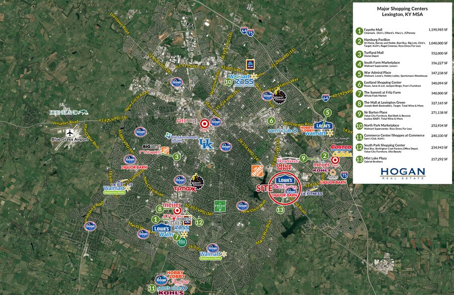 More Photos Of 2887 Richmond Rd, Lexington Land For Lease