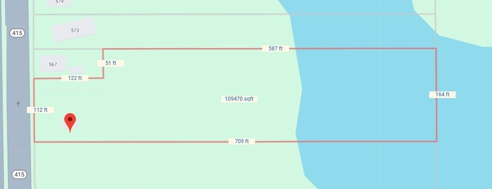 More Photos Of 561 N State Road 415, Osteen Land For Sale