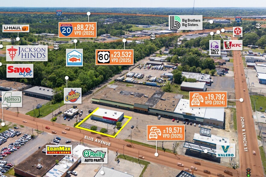 More Photos Of 1259 Ellis Ave, Jackson Freestanding For Lease