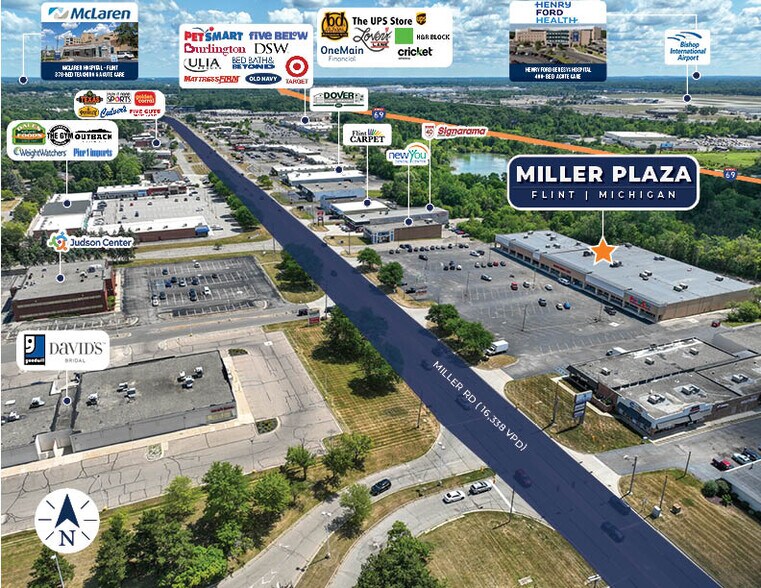 More Photos Of 4325-4339 Miller Rd, Flint Freestanding For Sale