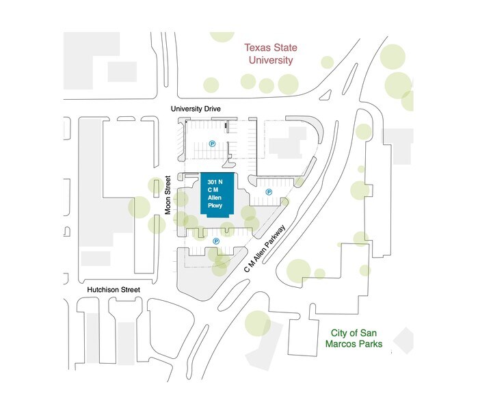 More Photos Of 301 N C M Allen Pkwy, San Marcos Loft Creative Space For Lease