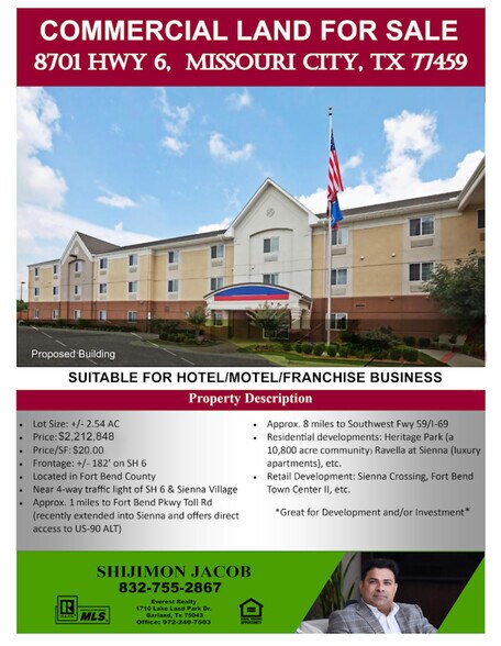 More Photos Of 8701 HWY 6, Missouri City Land For Sale