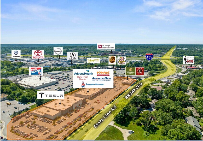More Photos Of 10111-10217 State Line Rd, Kansas City Unknown For Lease