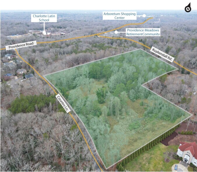 Primary Photo Of 4332 Kuykendall Rd, Charlotte Land For Sale