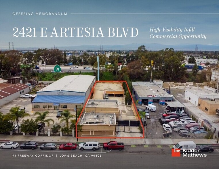 Primary Photo Of 2421 E Artesia Blvd, Long Beach Restaurant For Lease