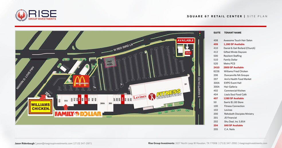 More Photos Of 2550 W Red Bird Ln, Dallas Unknown For Lease