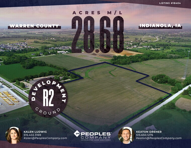 Primary Photo Of 01 S 15th St., Indianola Land For Sale