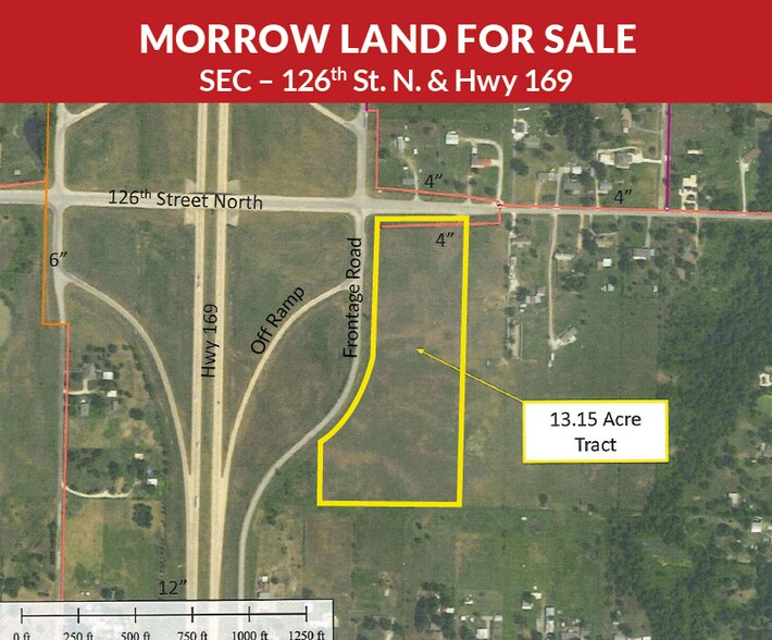 Primary Photo Of SEC 126th Street N & Hwy 169, Owasso Land For Sale