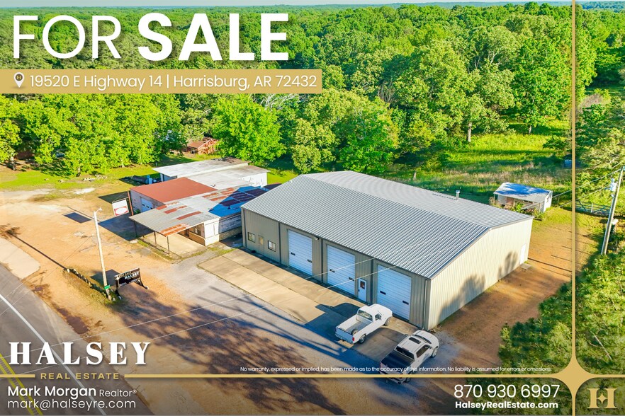 Primary Photo Of 19540 AR-14, Harrisburg General Retail For Sale
