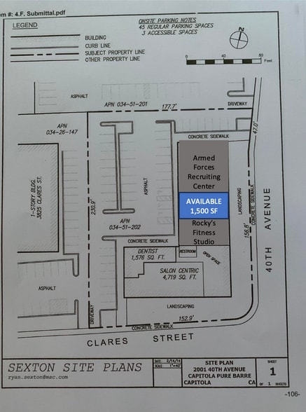 More Photos Of 2001 40th Ave, Capitola General Retail For Lease