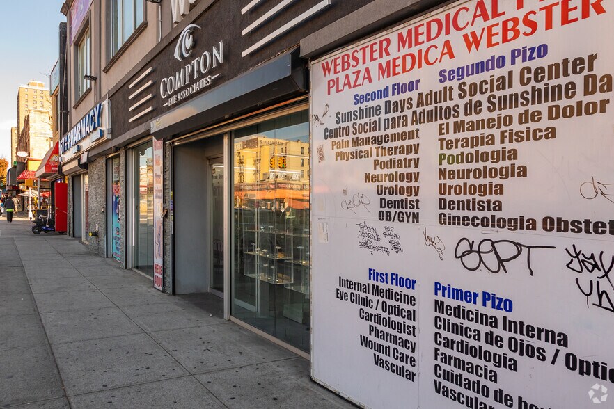 More Photos Of 1150 Webster Ave, Bronx Storefront Retail Office For Sale