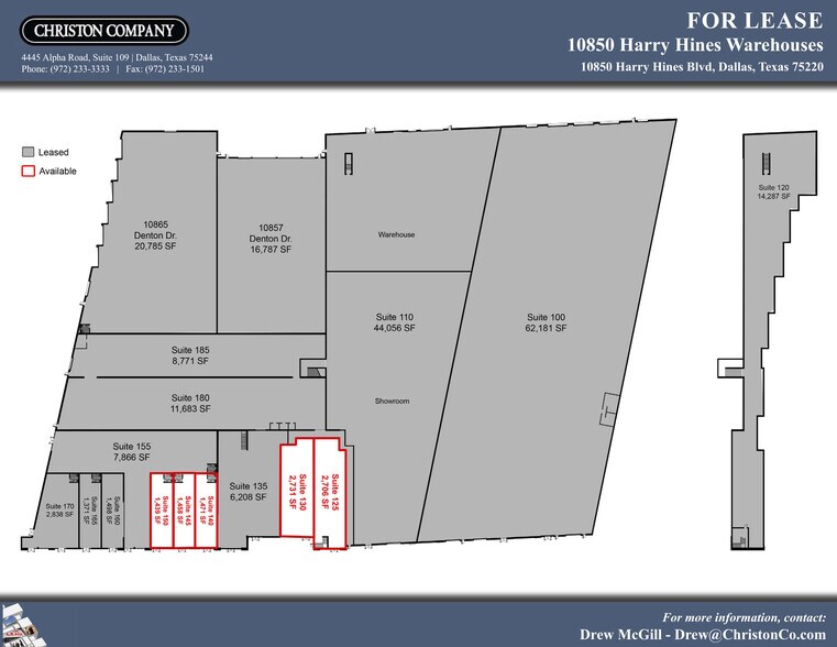 More Photos Of 10858 Harry Hines Blvd, Dallas Storefront For Lease