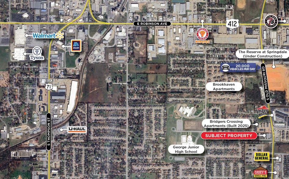 More Photos Of 3138 S Old Missouri Rd, Springdale General Retail For Lease
