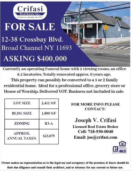 More Photos Of 1238 Cross Bay Blvd, Broad Channel Flex For Sale