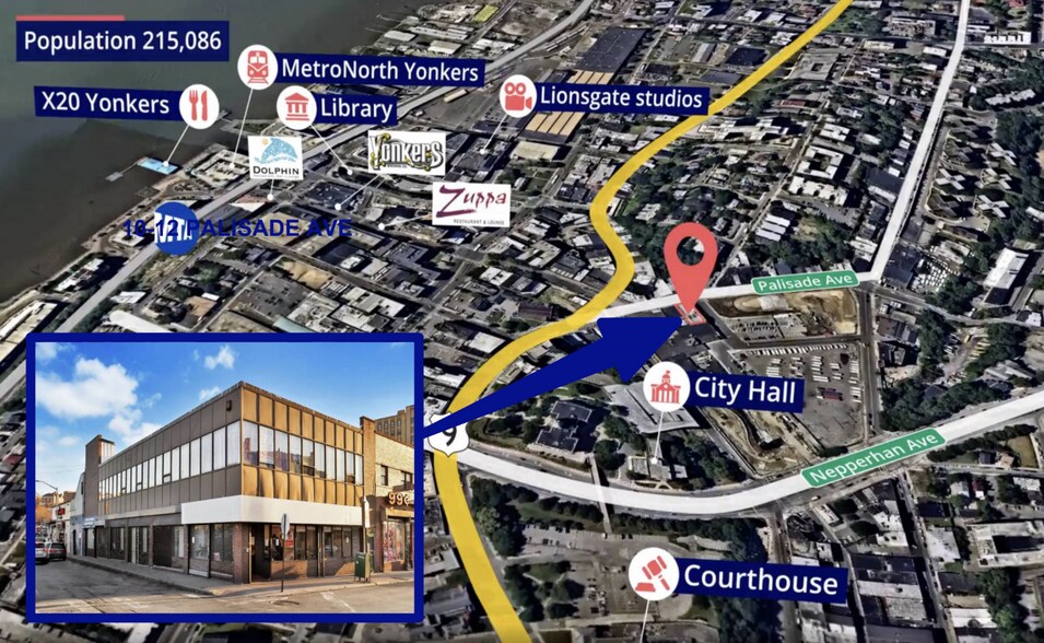 More Photos Of 12 Palisade Ave, Yonkers Storefront Retail Residential For Lease