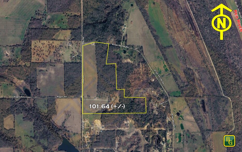 Primary Photo Of 21023 Jimbo Rd, Thackerville Land For Sale
