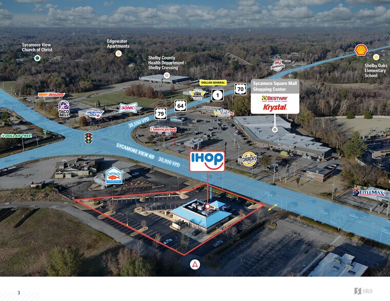 More Photos Of 1661 Sycamore View Rd, Memphis Restaurant For Sale