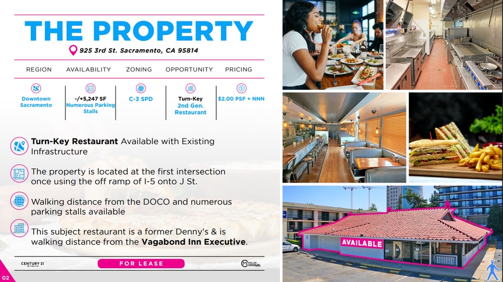 More Photos Of 925 3rd St, Sacramento Restaurant For Lease